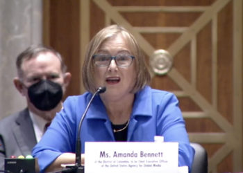 Amanda Bennett confirmation hearing before the Senate Foreign Relations Committee for the U.S. Agency for Global Media (USAGM) CEO position. June 7, 2022.
