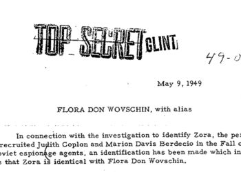 HISTORY Flora Wovschin — Codename ZORA — Was The Most Active Soviet Spy But Not The Most Valuable Agent of Influence at WWII Voice of America